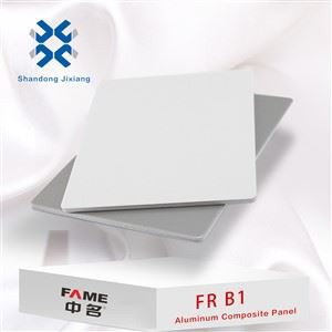 FR B1 Kompozitni panel od aluminijuma u čistoj boji