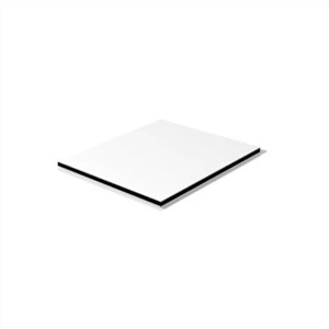 PE premaz sjajni bijeli aluminijski kompozitni lim od 3 mm