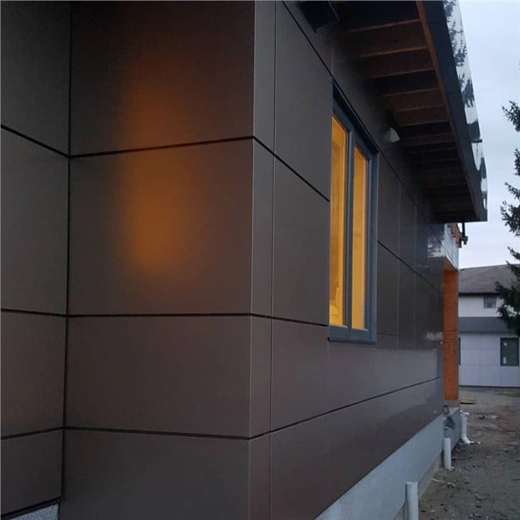 Wall Cladding Decorative Metallic ACP ACM PE Material Exterior Aluminum Composite Panel