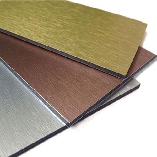 Brushed Color High Quality Wall Cladding Acp Aluminum Composite Panel 4mm Thickness