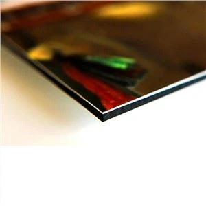 Alucobond Mirror Panel Acp Acm Aluminium Golden Mirror Dibond Composite Panel