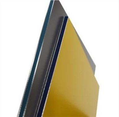 Vatrootporna plava boja od brušenog aluminijuma kompozitna ploča za dekoraciju prodavnica